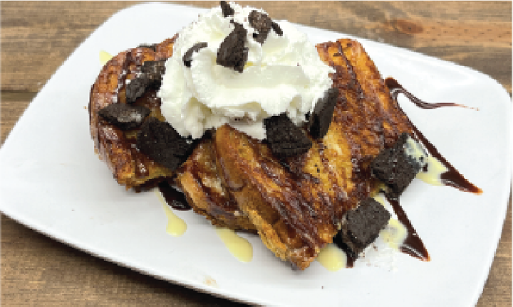 Cookies & Cream French Toast