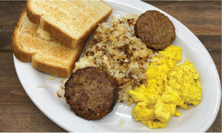 The Unusual with Beyond Sausage & Scrambled Just Egg