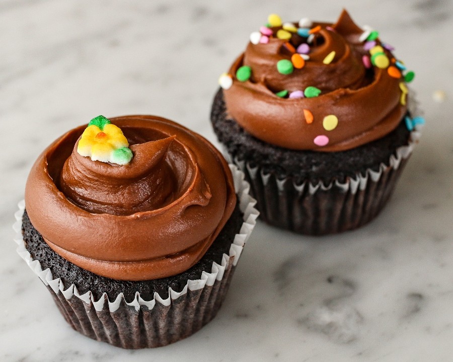 Chocolate Cupcake with Chocolate Buttercream*
