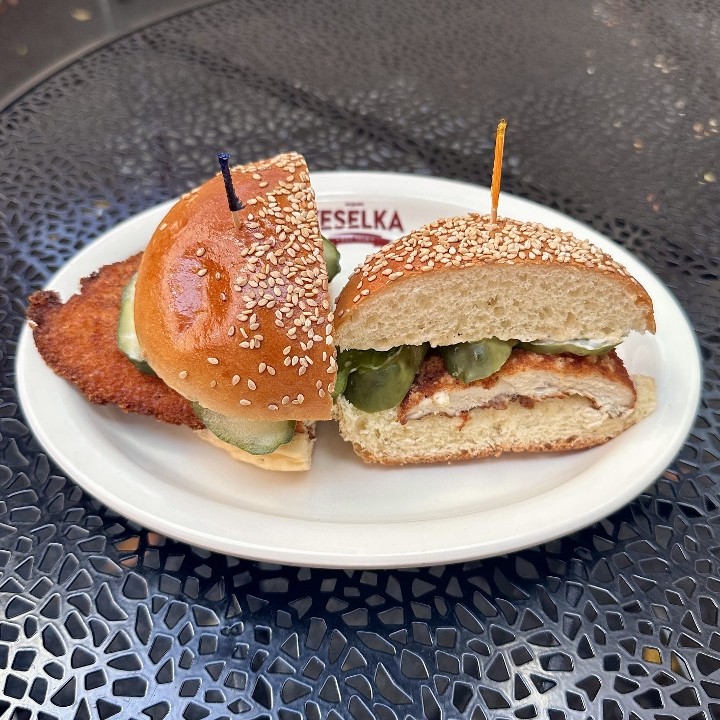 Chicken Schnitzel Sandwich