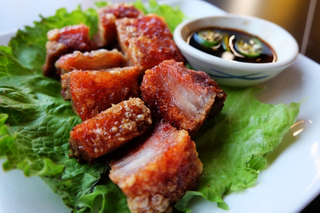 Crispy Pork Bellies (Mhoo Krob)