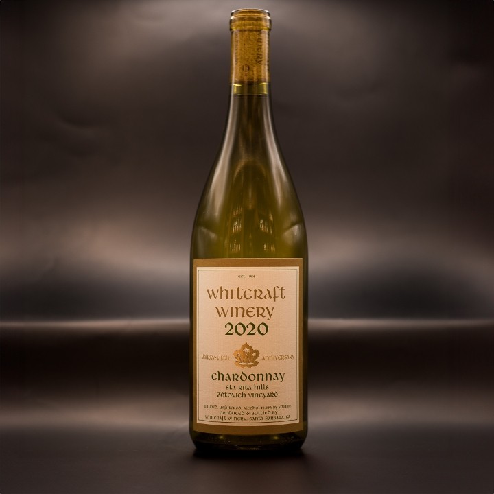 Whitcraft, Chardonnay, 'Zotovich Vineyard,' 2020, Sta Rita Hills, California