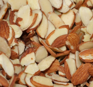Sliced Roasted Almonds 1/4 lb