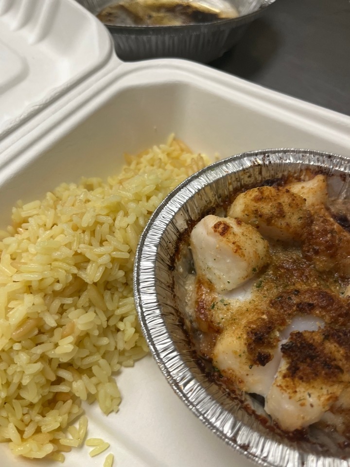 Broiled Scallops