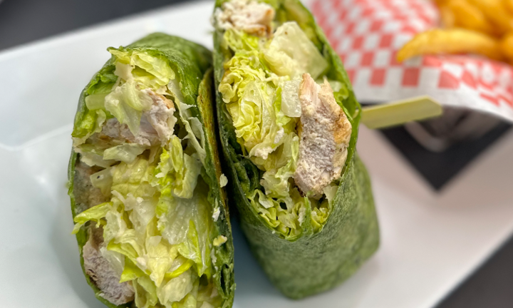 Chicken Caesar Salad Wrap