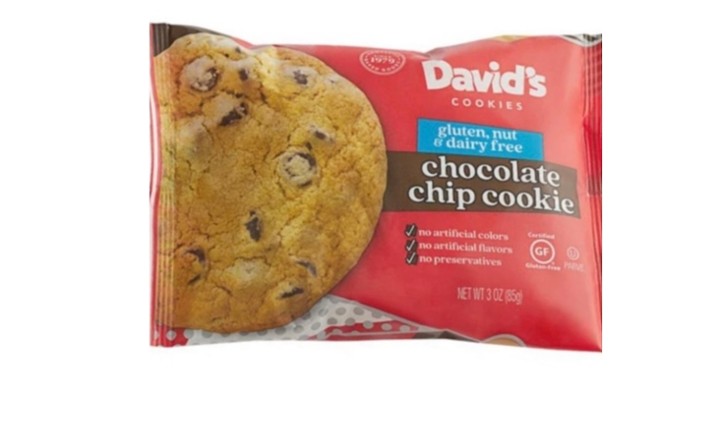 David’s Gluten, Dairy, & Nut Free Chocolate Chip Cookie
