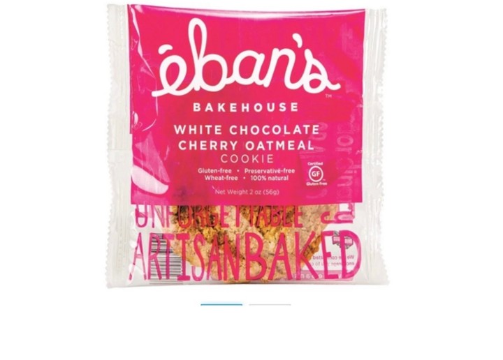 Eban’s Bakehouse White Chocolate Cherry Oatmeal Cookie