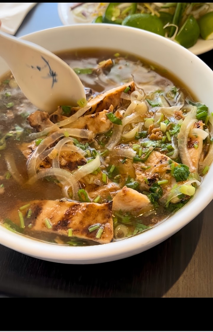 Pho Ga Nuong - Grilled Chicken Pho