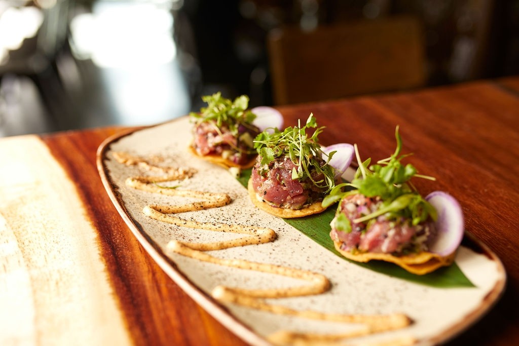 Ceviche de la casa tostadas