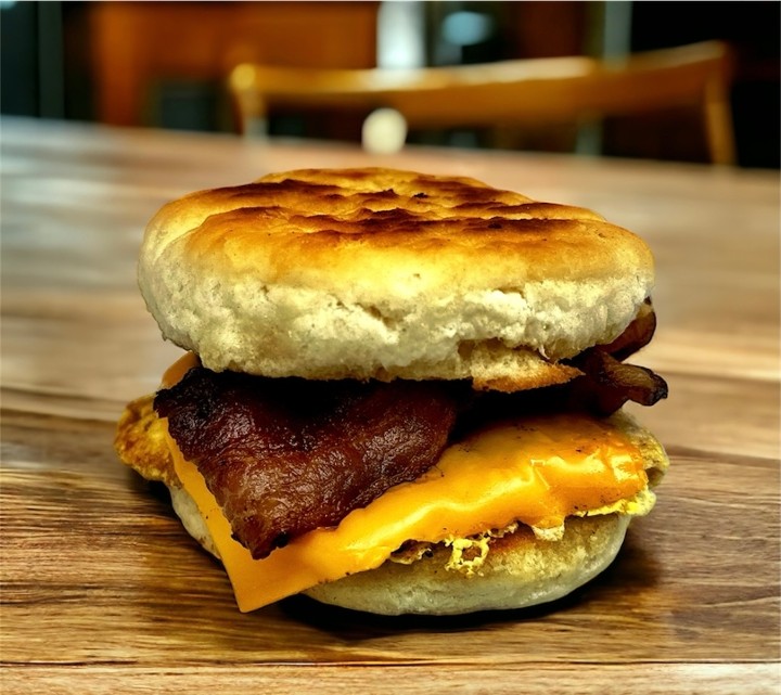 Bacon, egg, & cheese Biscuit