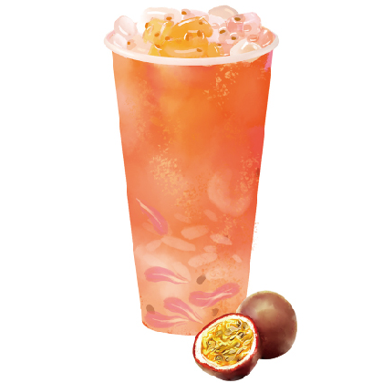 Passion fruit Peach tea(Coming Soon)