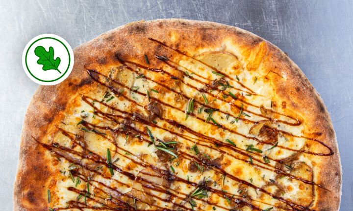 Potato + Gorgonzola Pizza VEG Medium