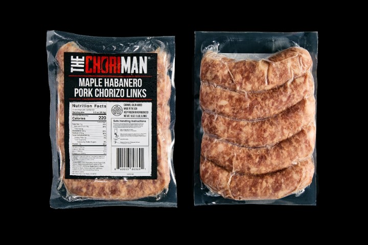 Maple Habanero Pork Chorizo 5:1 Links