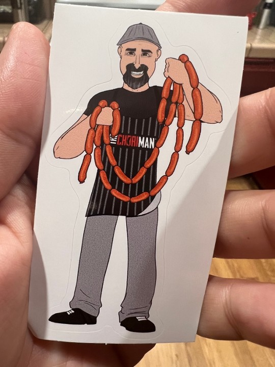 Smiling Chori-Man Sticker
