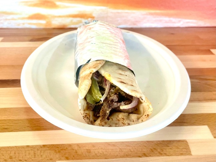 Beef Shawarma Wrap Combo
