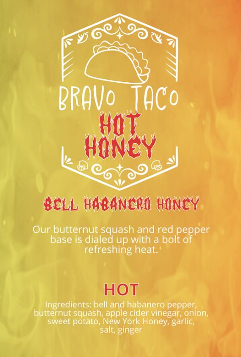 Hot Honey Hot Sauce Bottle