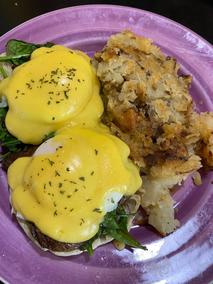 Veggie Eggs Benedict