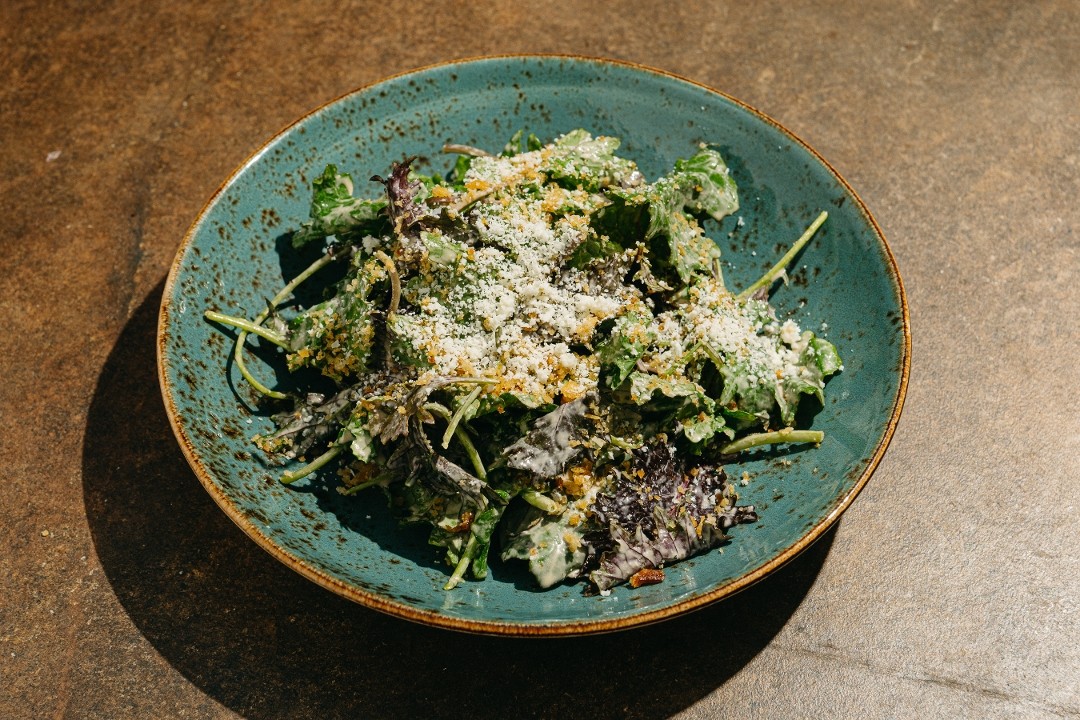 Baby Kale Caesar Salad