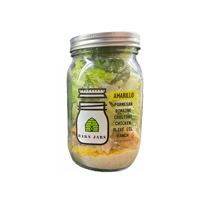 Amarillo Barn Jar