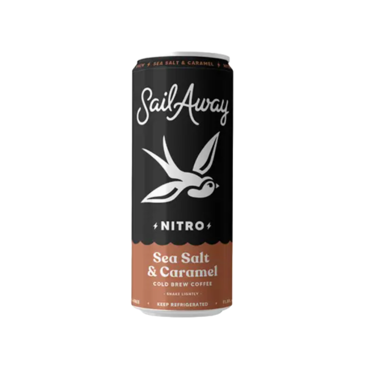 Nitro Cold Brew Organic Coffee - Sea Salt & Caramel