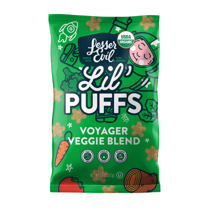 Lil' Puffs, Voyager Veggie Blend, 2.5 oz