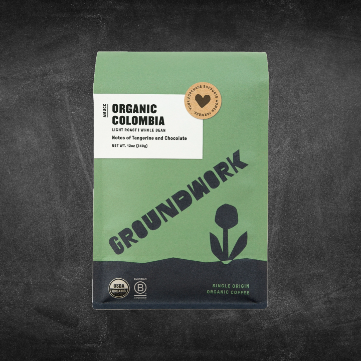 Groundwork Organic Colombia Coffee