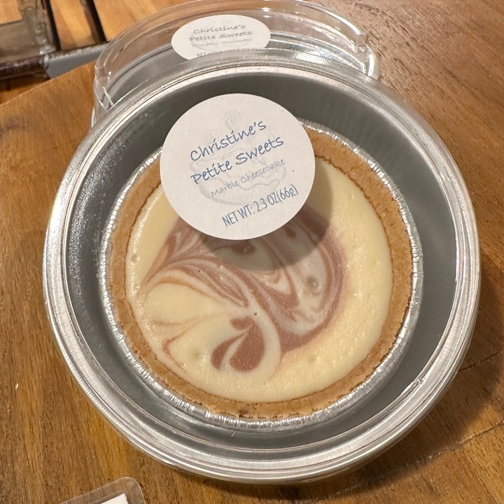 Marble Swirl Personal Cheesecake