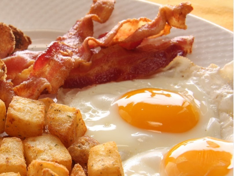 Breakfast Platter-Eggs, Potato & Meat