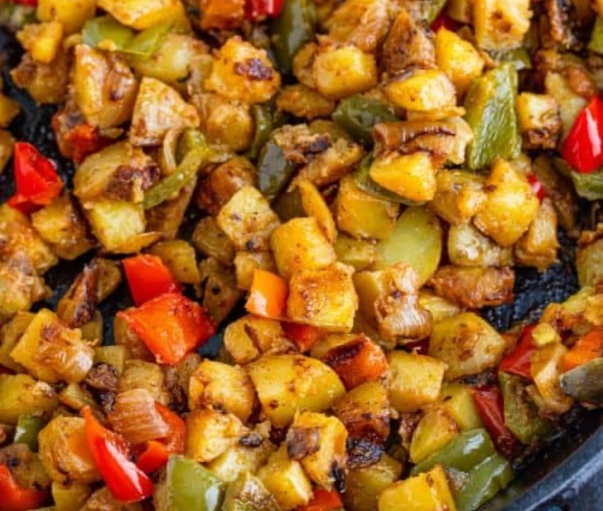 Home Fries With Onions & Peppers