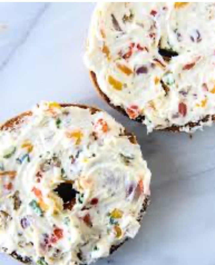 Bagel With Flavored Cream Cheese