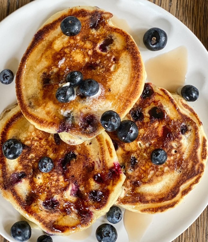 Blue Berry Pancakes(Stack Of 3)