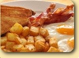 French Toast Platter(Eggs, Meat & Potatoes)