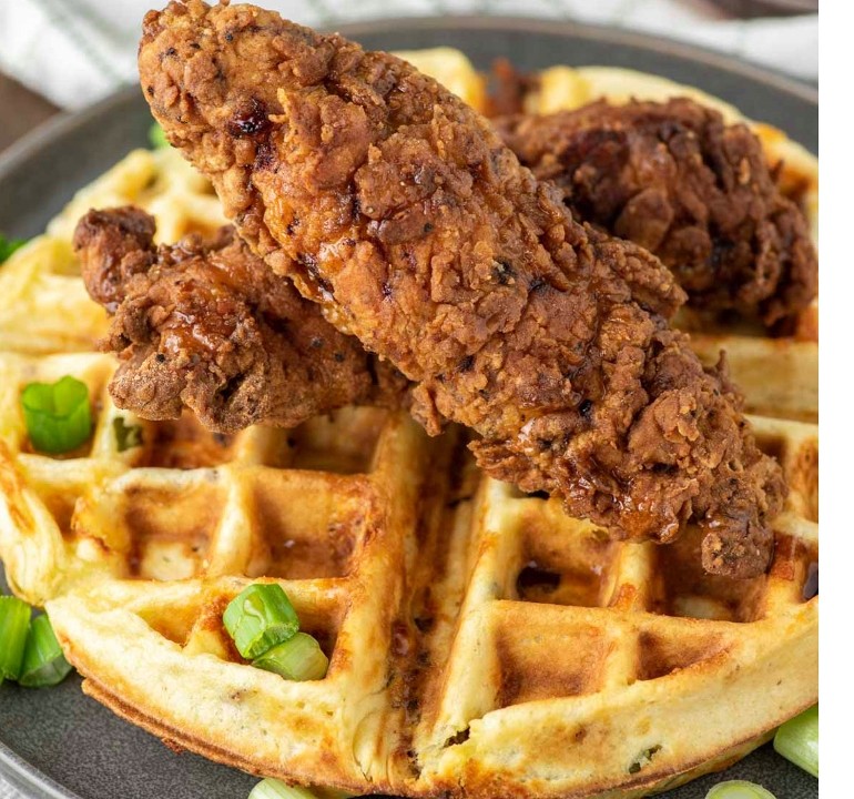 Waffle With Fried Chicken