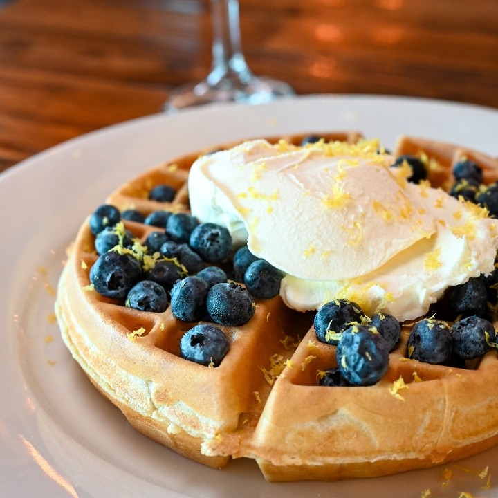 Lemon Blueberry Waffle