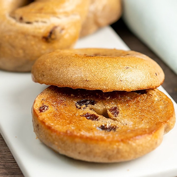 Butter, Cinnamon, and Sugar on a Toasted Bagel