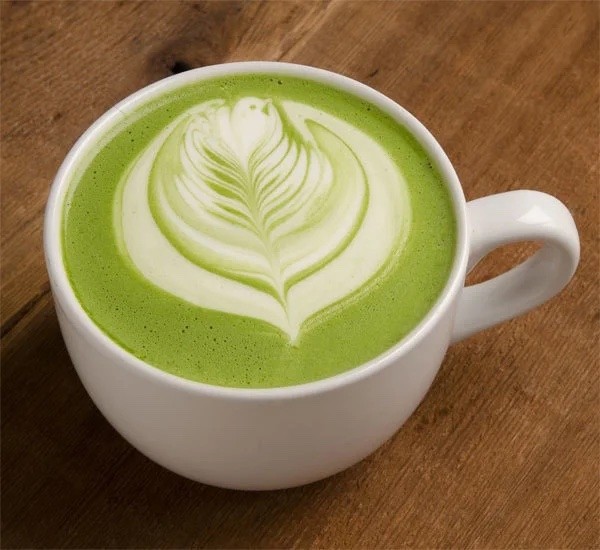 Hot Matcha Green Tea Latte