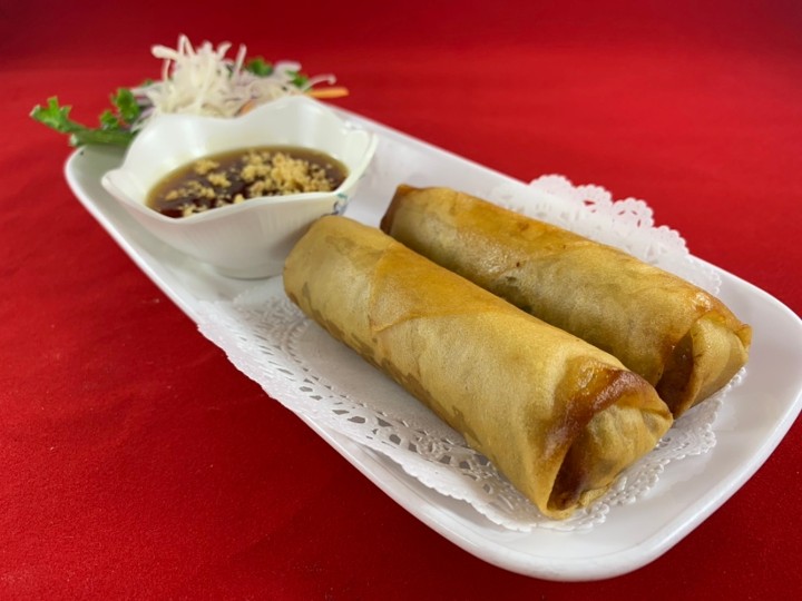1.Meat Spring Roll