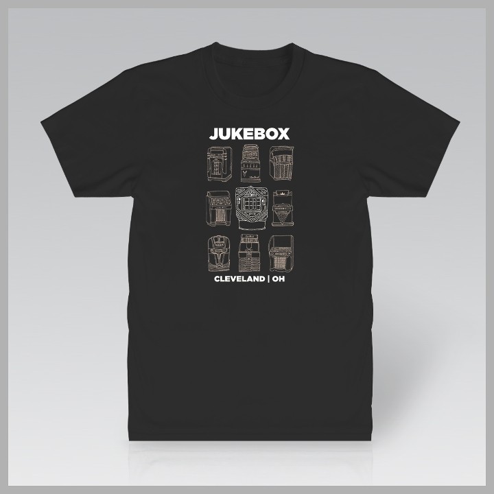 Jukebox "9-Jukes" Black Shirt