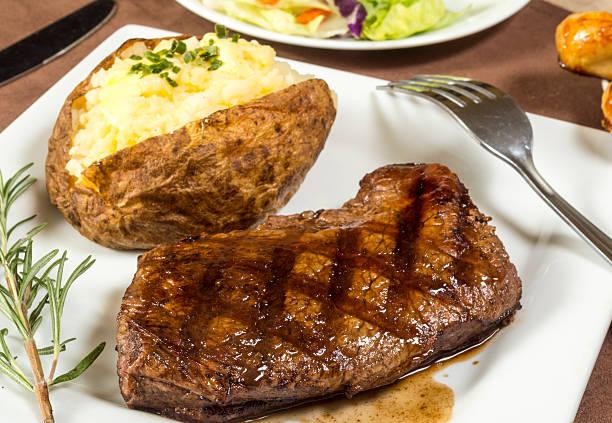 8 oz NY Steak Dinner