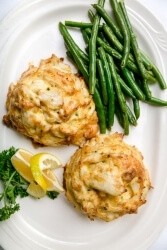 Double Crab Cake Platter