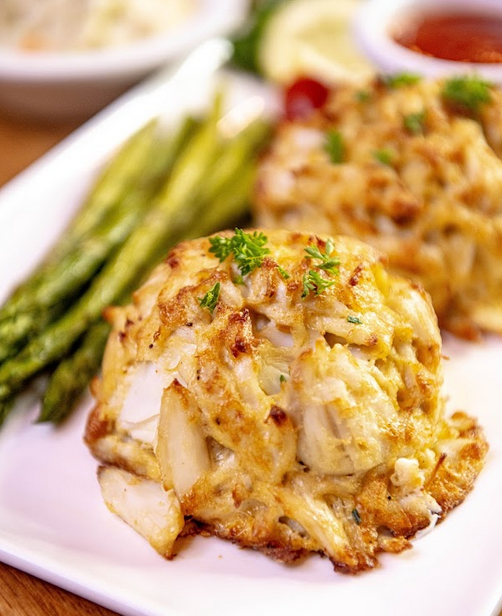 Double Crab Cake Platter