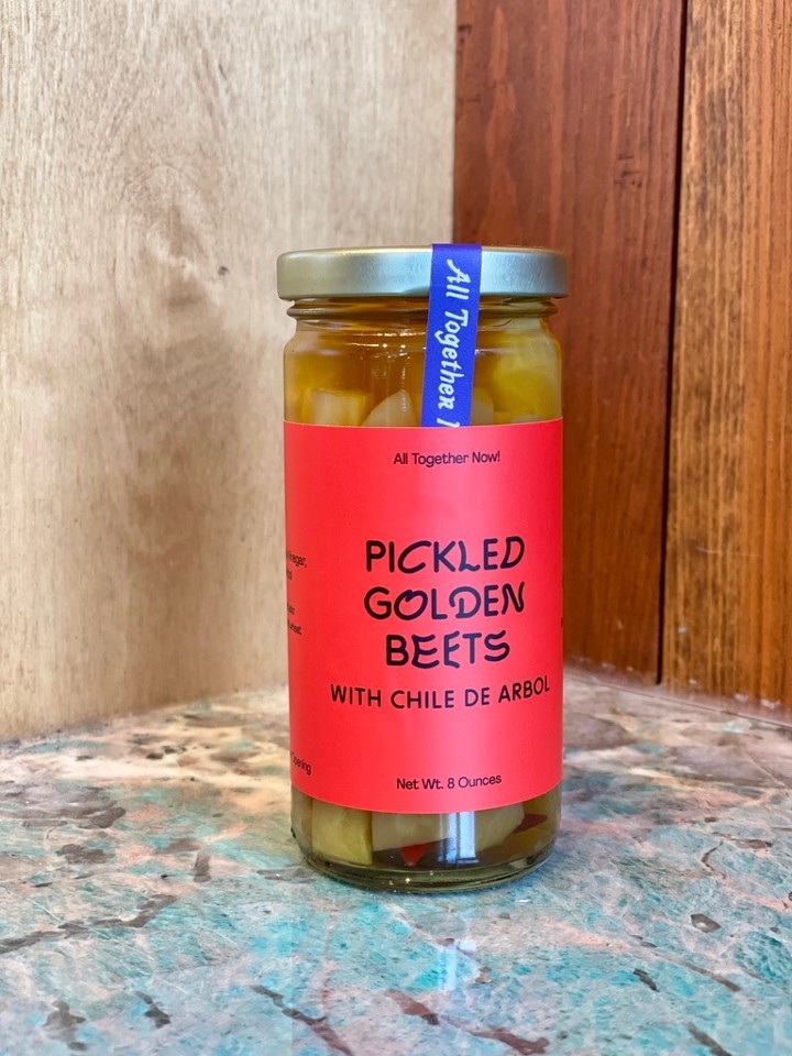 Pickled Golden Beets with Chile de Arbol | All Together Now
