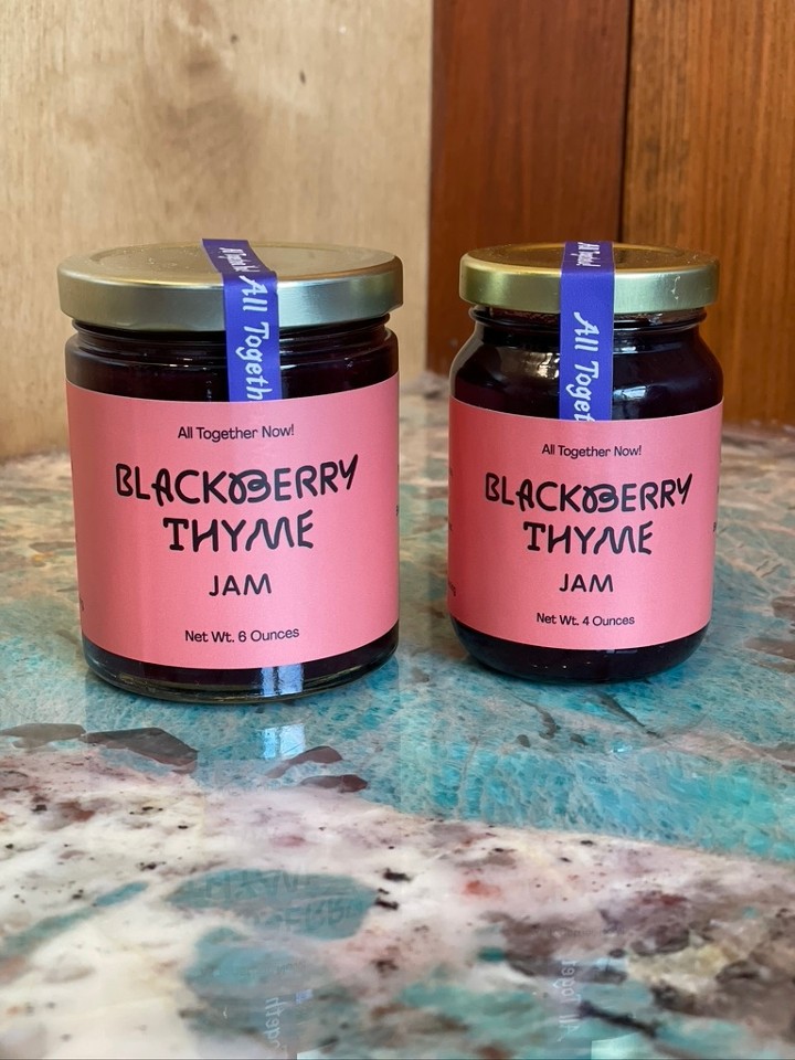 Blackberry Thyme Jam | All Together Now