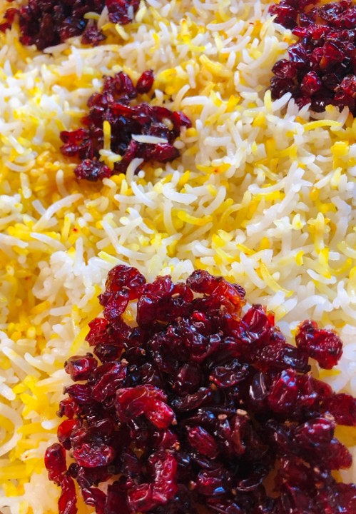 Zaffron Bloom Kitchen 194 Boulevard - Zaffron Zereshk Rice