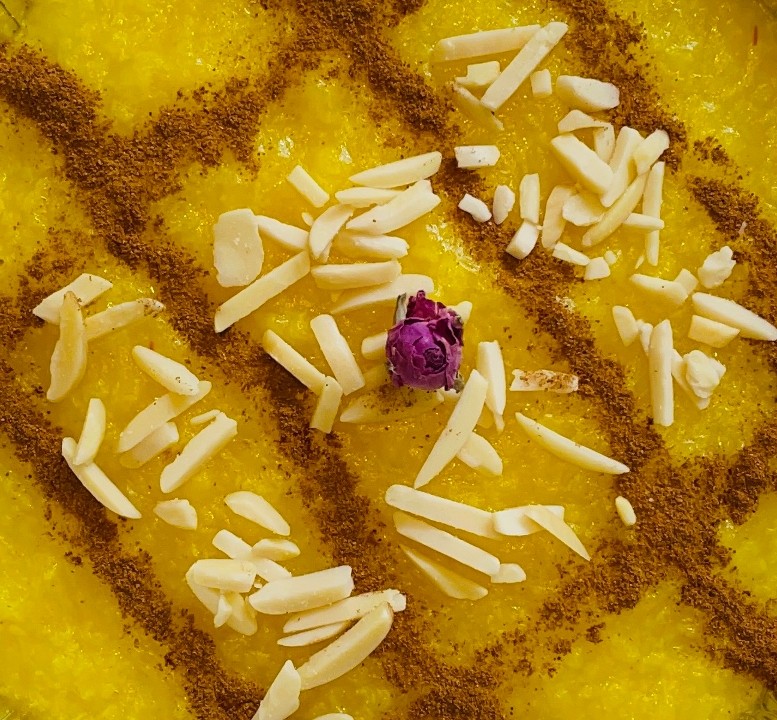 Zaffron Rice Pudding