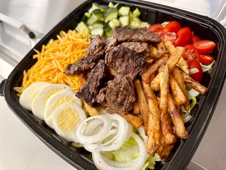 Pittsburgh Steak Salad