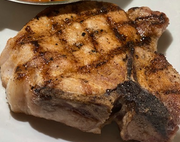 Grilled Pork Chop Dinner