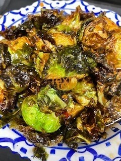 A3.  Crispy Thai Brussels Sprouts (VG) 🔥