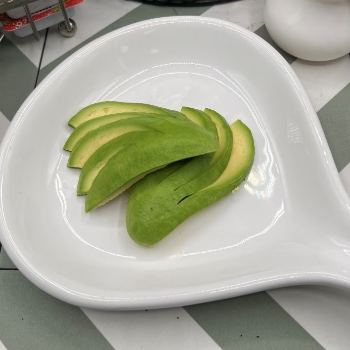 Side Avocado Half