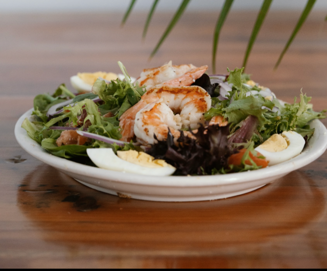 Shrimp and Spinach Salad
